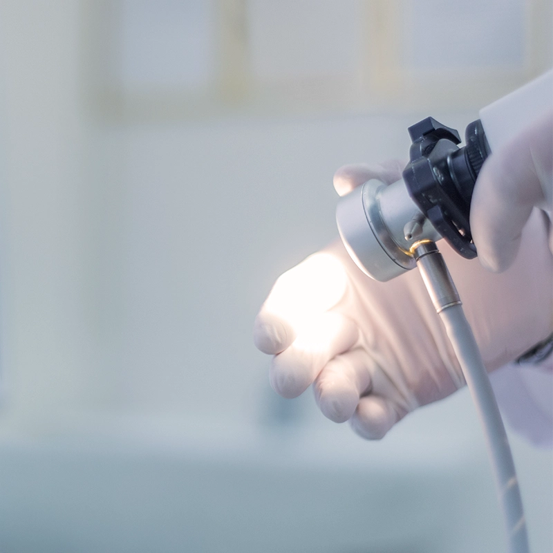 Rektoskopia u proktologa z Kliniki Flebologii.